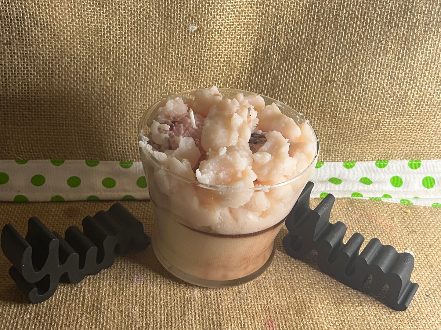 Butter Pecan Ice Cream Candle