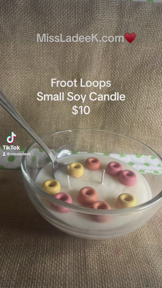 Froot Loops Bowl of Cereal Small